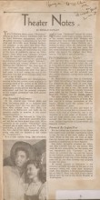 Theater-Notes