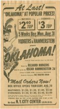 "Oklahoma!" Tickets 1